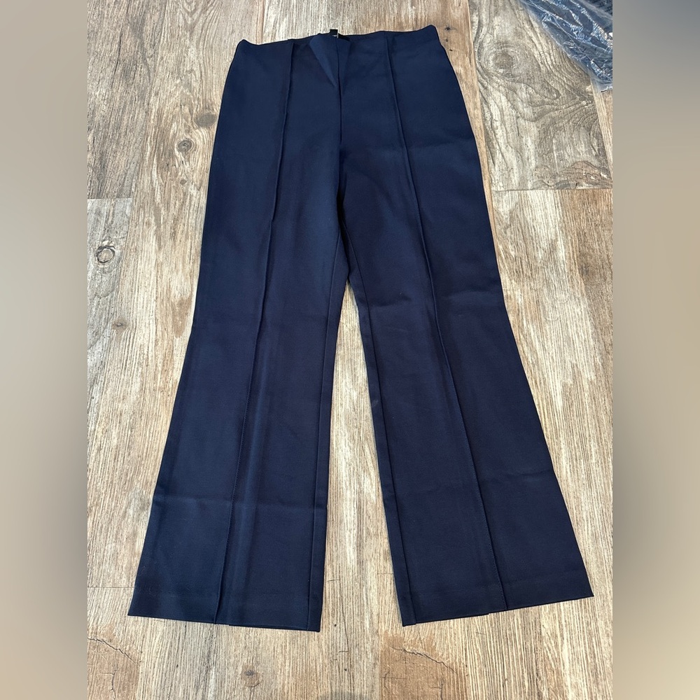 CROP FLARE EVERYWHERE PONTE PULL-ON PANT hyper navy blue medium